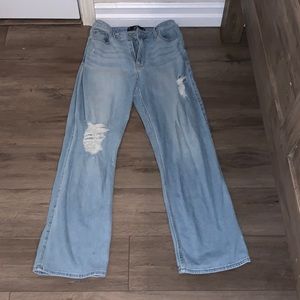 Ultra high waisted dad jeans